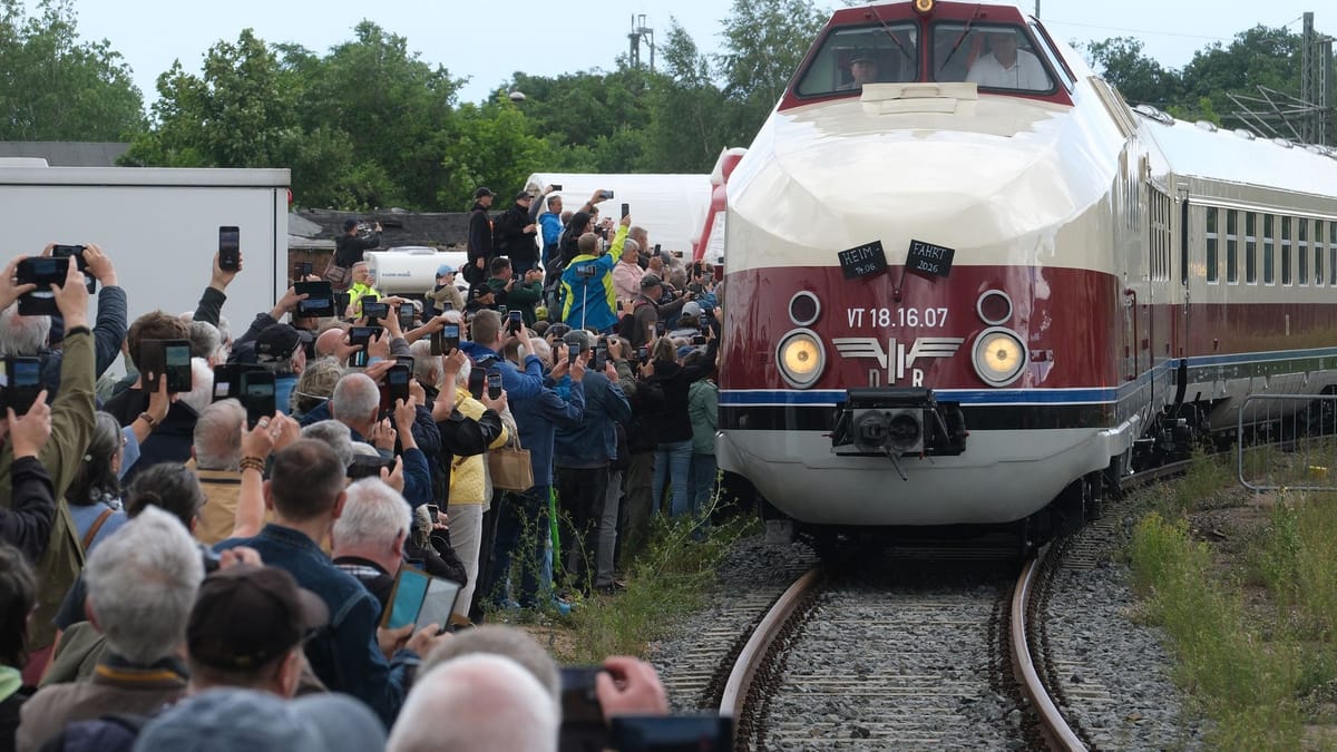 Legendärer DDR-Schnellzug ist zurück